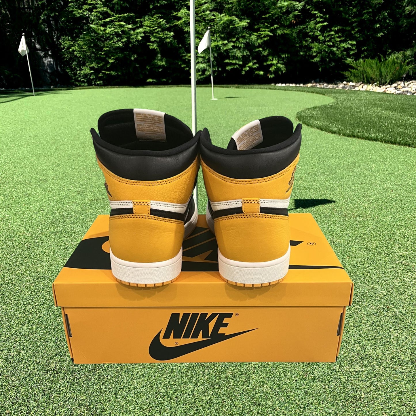 Air Jordan 1 Retro High OG Yellow Toe