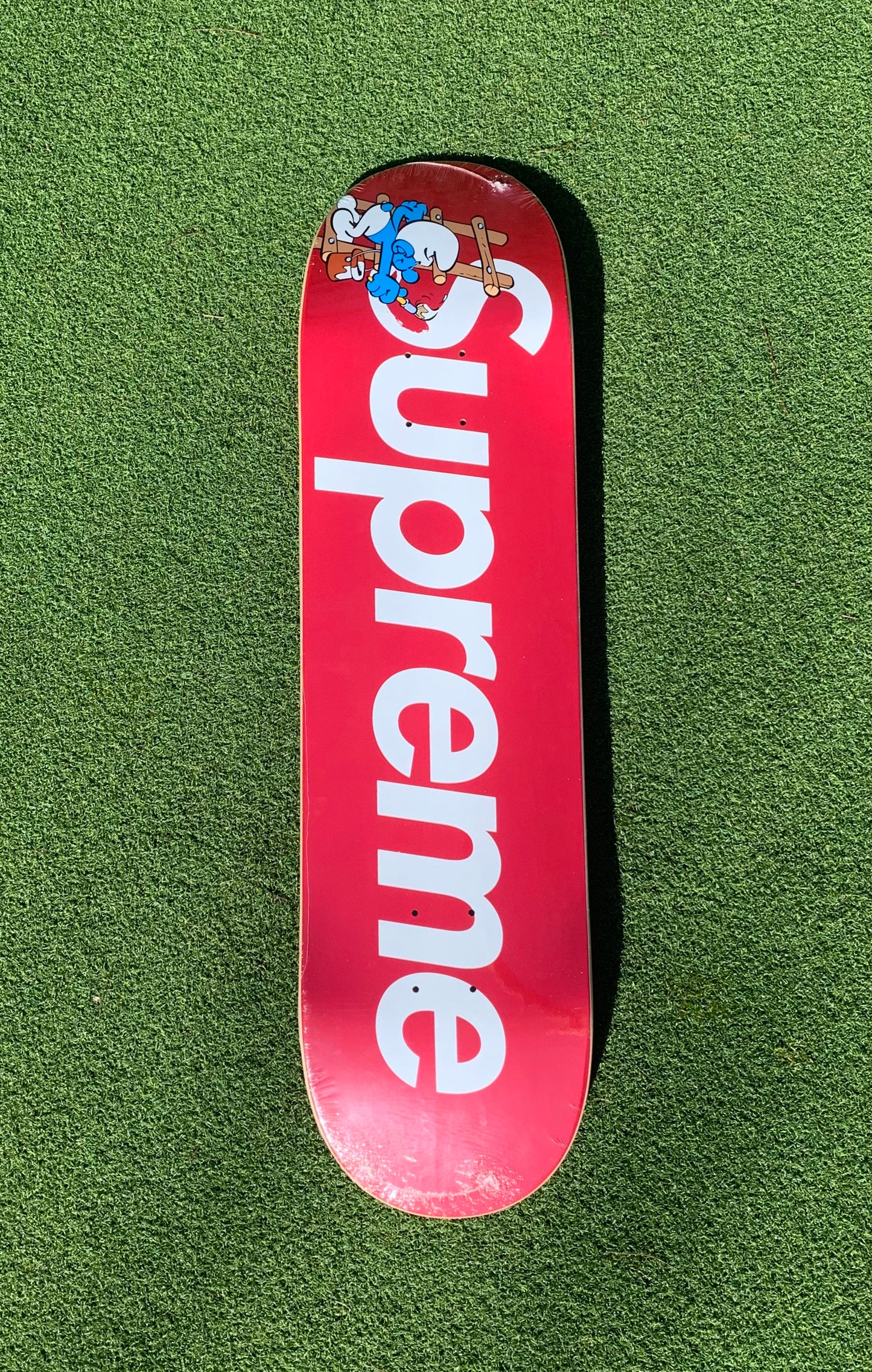 Supreme Smurfs Skateboard