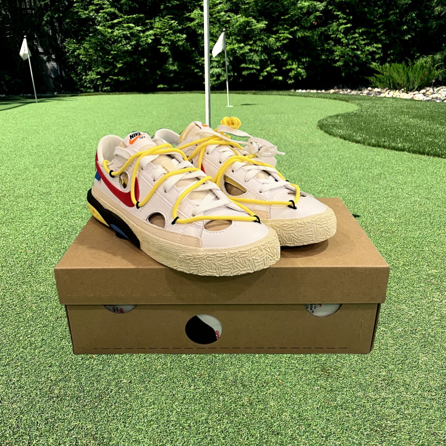 Nike Off-White Blazer Low White