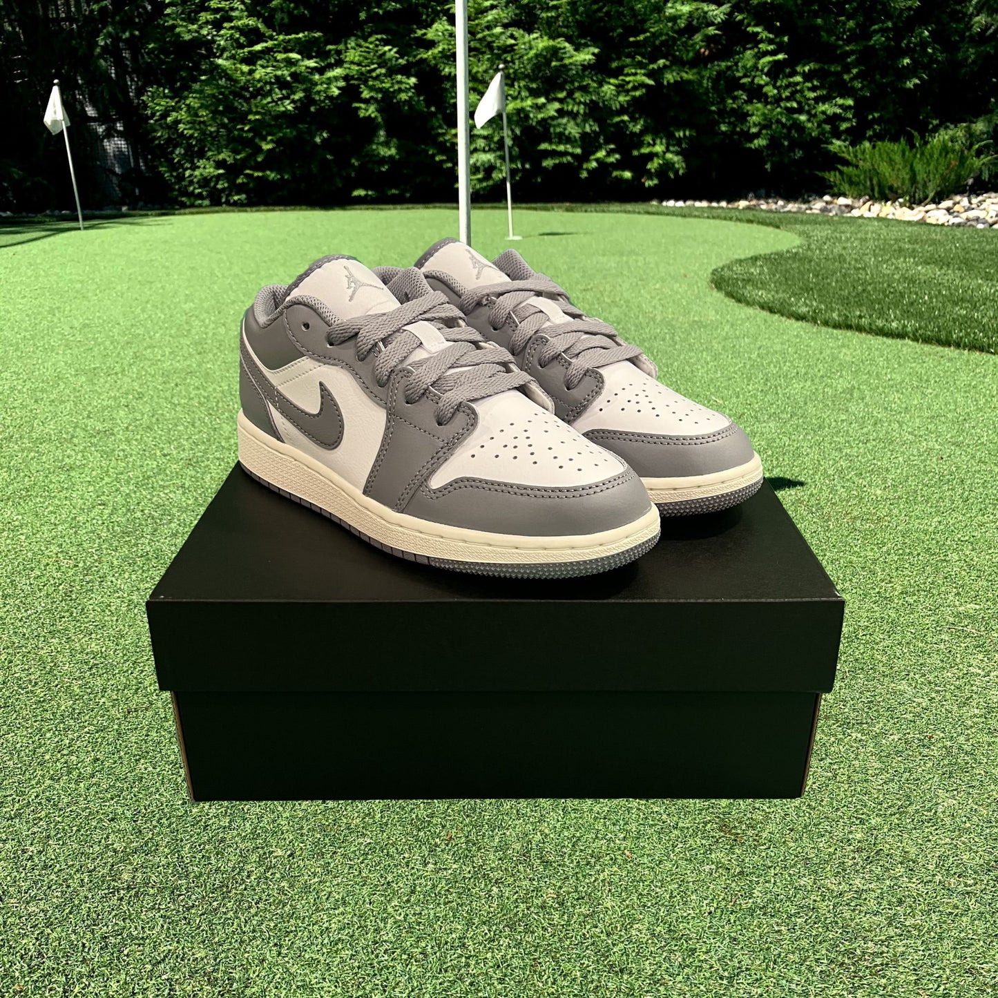 Air Jordan 1 Low GS Vintage Grey
