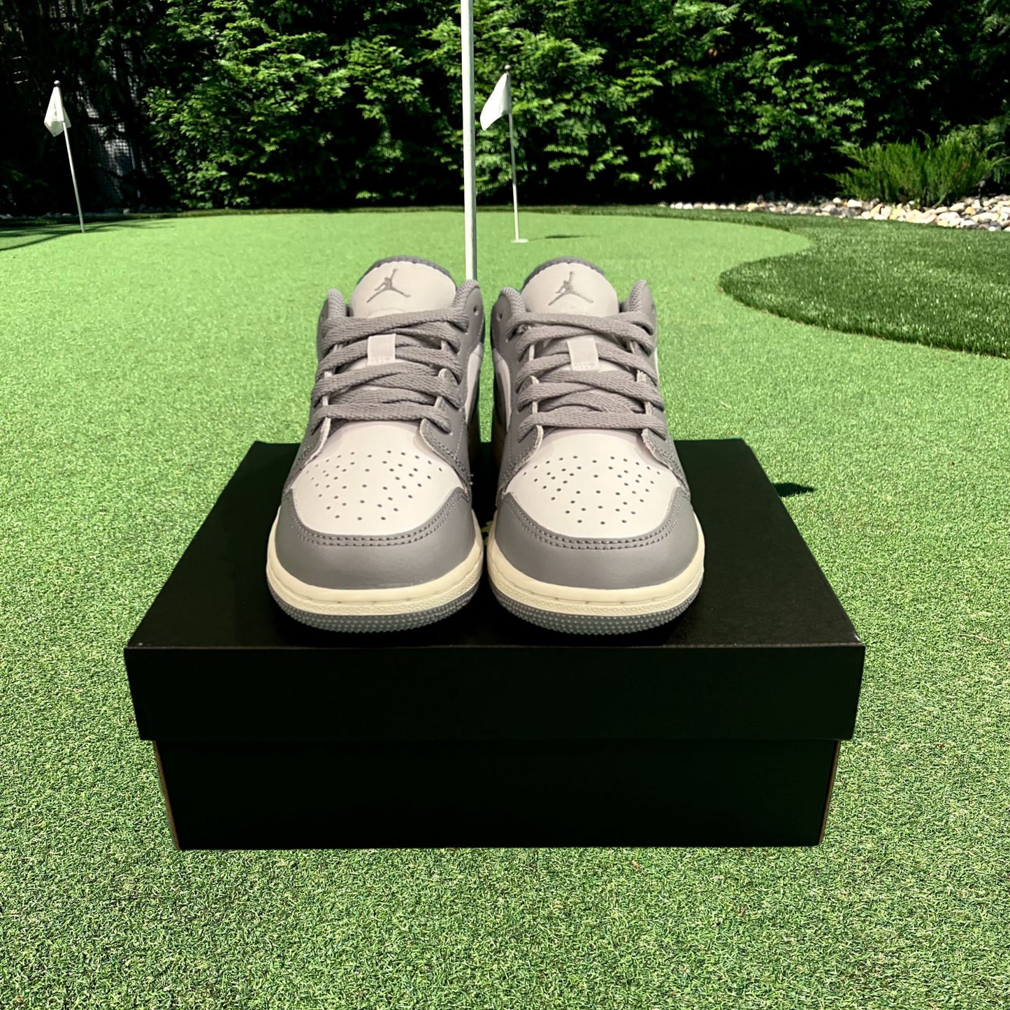 Air Jordan 1 Low GS Vintage Grey