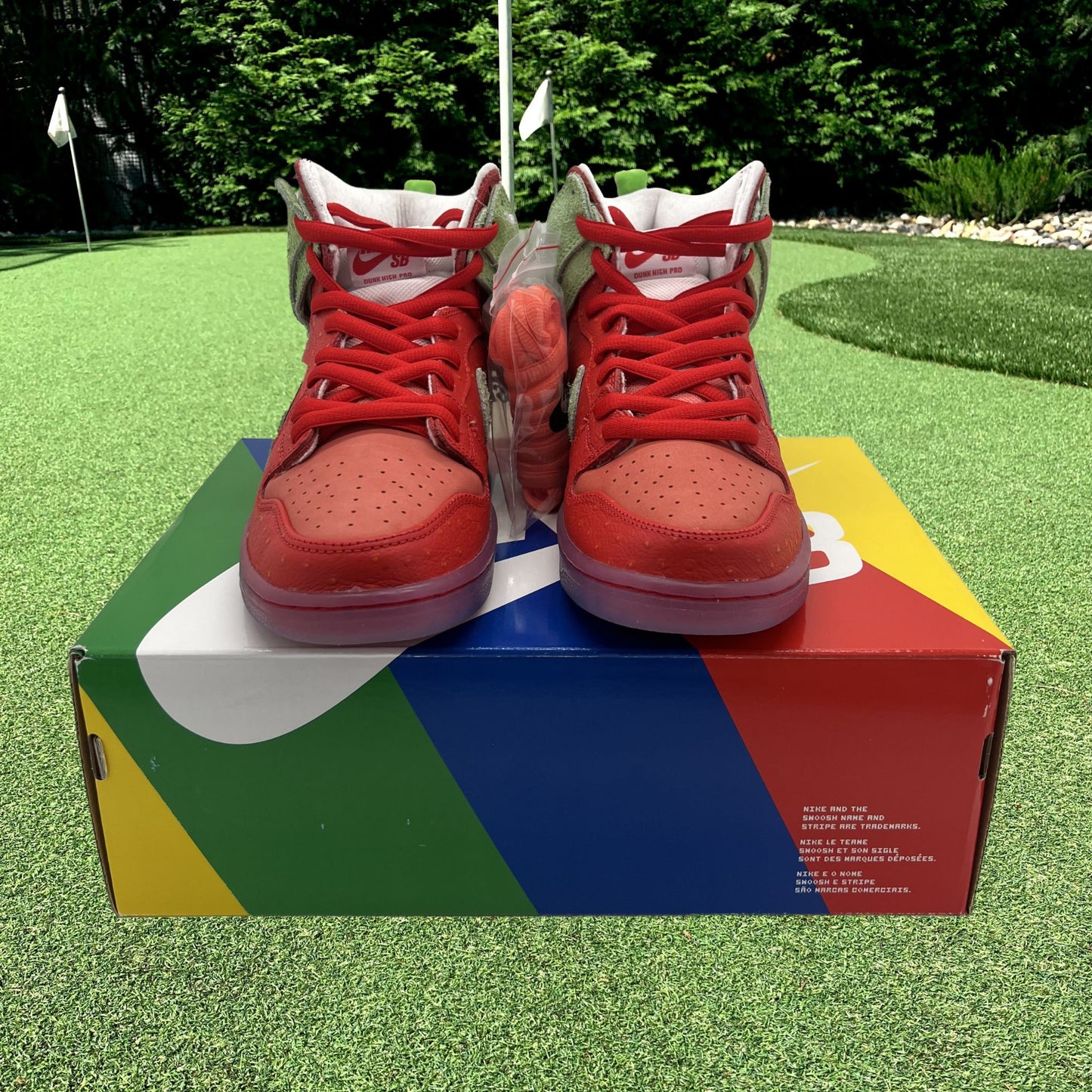 Nike Dunk SB High Strawberry Cough